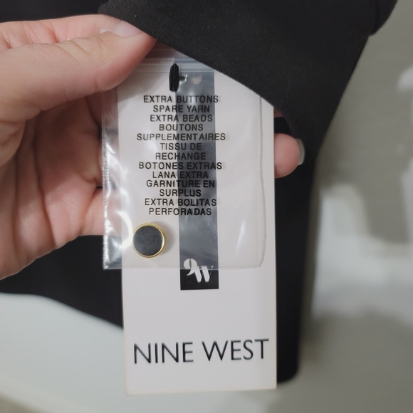 NWT Nine West Black Dress Size 6 - Picture 12 of 16